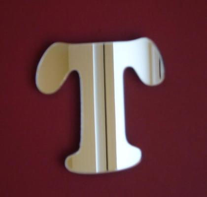 Letter T Mirror